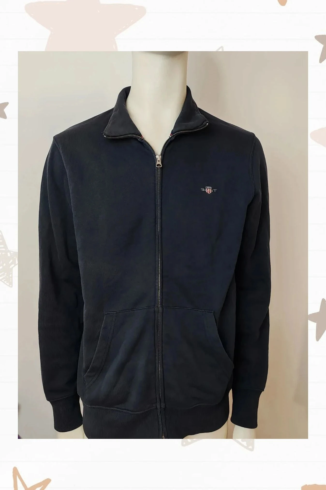 Sudadera Gant con cremallera